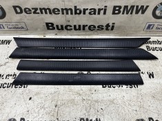 Trim ornament fata de usa Black Cube fagure 3D fata spate BMW E46