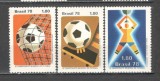 Brazilia.1978 C.M. de fotbal ARGENTINA SB.419