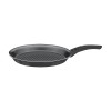 Tigaie Grill Aluminiu Zilan ZLN-2126, 28cm, Interior Teflon, Antiaderenta, Negru