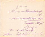 HST A298 Factură 1877 croitor Regimentul 1 Roșiori