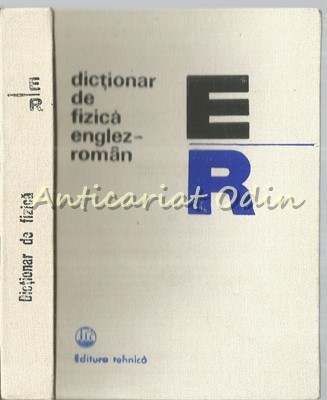 Dictionar De Fizica Englez-Roman - Mariana Gavrilas, Ludmila Andreescu foto