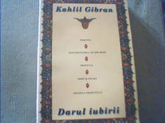 Kahlil Gibran - DARUL IUBIRII { editura Herald, 2004 } foto