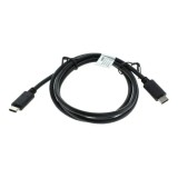Cablu USB-C 3.1 tata la USB-C 3.1 tata 1m negru 60W 5Gbps 028-126