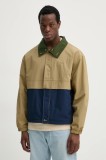 Levi&#039;s geaca REX REV CANVAS JKT culoarea verde, de tranzitie, 001HW