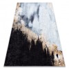 MIRO 51573.802 covor lavabil Absztrakci&oacute; anti-alunecare - albastru / aur, 120x170 cm