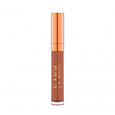 Ruj lichid mat, waterproof si ultrarezistent la transfer KAJOL Beauty matISTIQUE, 8ml - Caramel Nude