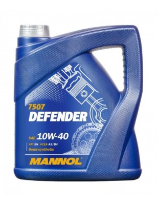 Ulei motor MANNOL DEFENDER STAHLSYNT 10W-40- 4L foto