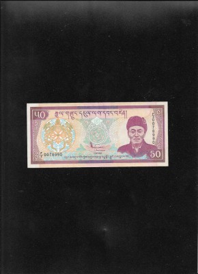 Rar! Bhutan 50 ngultrum 2000 seria0078990 foto