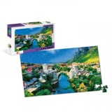 Puzzle classic 300 piese Orasul de langa munte 88165 CWT