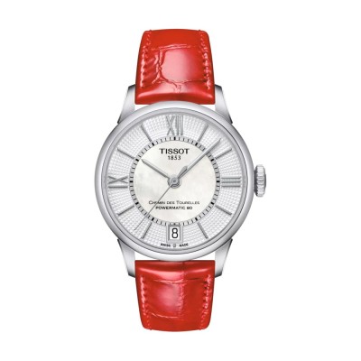 Ceas Dama, Tissot, Chemin des Tourelles Powermatic 80 T099207161180 - Marime universala foto