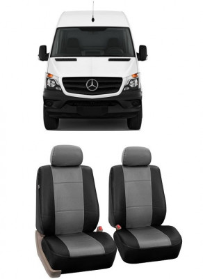 Set huse scaune piele ecologica Mercedes Sprinter 2006-2019 (1+1) foto