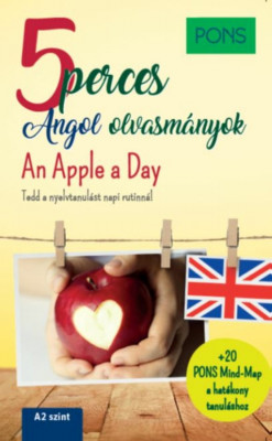 PONS 5 perces angol olvasm&amp;aacute;nyok - An Apple a Day - Dominic Butler foto