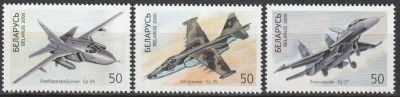 BELARUS 2000 AVIATIE AVIOANE SUKHOY foto