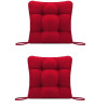 Set Perne decorative pentru scaun de bucatarie sau terasa, dimensiuni 40x40cm, culoare visiniu, 2buc/set, Palmonix