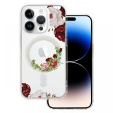 Tel Protect Husa Flower Magsafe iPhone 15 Pro Design 2