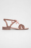 Melissa sandale MELISSA OPHELIA LOW + JASON WU AD femei, culoarea roz, M.33434.50716