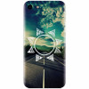Husa silicon pentru Apple Iphone 5c, Sun On The Road