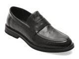 Mocasini eleganti EPICA negri, AH02, din piele naturala