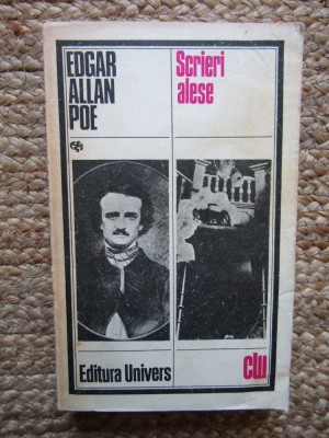 EDGAR ALLAN POE - SCRIERI ALESE foto