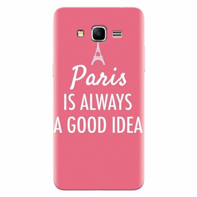 Husa silicon pentru Samsung Grand Prime, Paris Is Always A Good Idea foto