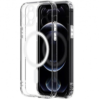 Husa MagSafe pentru Samsung Galaxy S24 Ultra S928, OEM, Transparenta foto