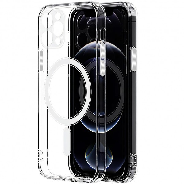 Husa MagSafe pentru Samsung Galaxy S24 Ultra S928, OEM, Transparenta