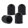 Set 4 capace din plastic universale pentru valva - Negru