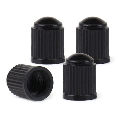 Set 4 capace din plastic universale pentru valva - Negru foto