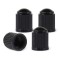 Set 4 capace din plastic universale pentru valva - Negru