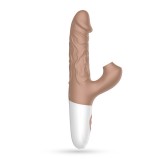 Vibratoare realiste - Crushious El Matador Vibrator Realist cu Impingeri si Suctiune pentru Clitoris Iti va Cuceri Inima