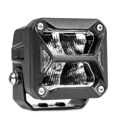 Proiector LED &amp;quot;PRO SERIES&amp;quot; cu doua functii pentru Off-Road, ATV, SSV, putere 18W, 1800lm, culoare 6000K, tensiune 10-30V, dimensiuni 82 x 78 x 76 mm foto