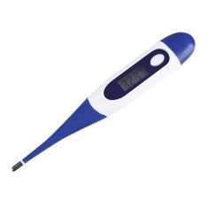 Termometru digital cu varf flexibil, display LCD, alarma febra foto