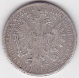 AUSTRIA UNGARIA 1 Florin 1862 A Viena