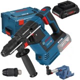 Bosch GBH 18V-26F + GDE + ProCORE - Rotopercutor SDS-Plus 2.6 J mandrina interschimbabila valiza speciala accesorii + Acumulator Li-Ion 18 V 4 Ah