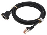 Prelungitor RJ45 S/FTP Cat6 Negru 5m, Goobay