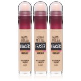 MAYBELLINE NEW YORK Instant Anti Age Eraser corector lichid cu aplicator de burete ambalaj economic culoare 01 Light