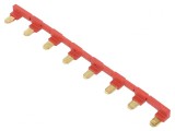 Punte de legătură 10A 250VAC Push-in roșie