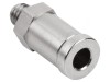Racord Push-In Drept M5-AG 2mm Alamă Nichelată