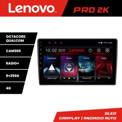Navigatie Kia Sorento 2012-2015 Lenovo Kit-SORENTO12 8 core QLED 2K 8+256 360 Android Waze USB Navigatie Internet Youtube Radio CarStore Technology foto