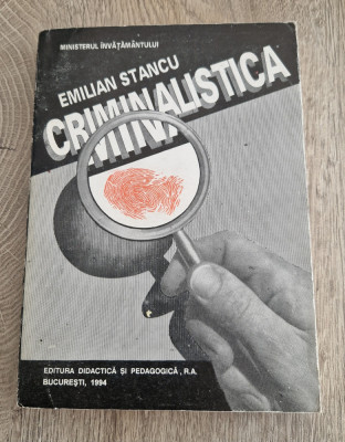 Criminalistica Emilian Stancu foto