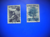 HOPCT LOT NR 310 BIS-LUNA PADURII 1956 -2 TIMBRE VECHI-STAMPILAT RO