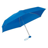 Umbrela mica de buzunar 85 cm, ax cu 5 sectiuni, albastru royal, Everestus, UB22PT, aluminiu, fibra de sticla, poliester