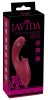 Vibrator Javida Impingere &amp; Stimulare Clitoris, Punct G, 10 Moduri, Silicon Catifelat, Reincarcabil