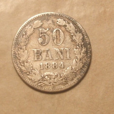 50 BANI 1884 CAROL I