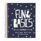 Agenda A6 120 file Fun &amp; Basics 14.6x11.8 cm, Jad