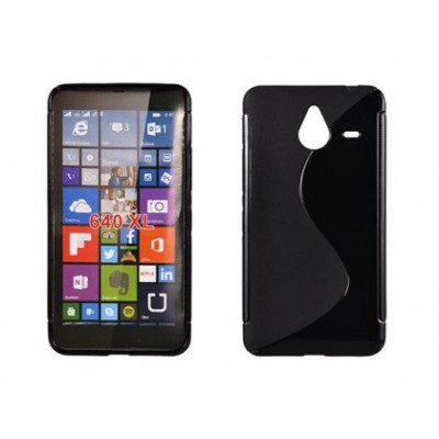 Husa Silicon S-line Microsoft Lumia 640XL Negru foto