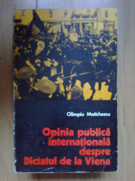 w2 Opinia publica internationala despre Dictatul de la Viena - M. Olimpiu