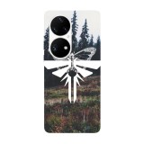 Husa compatibila cu Huawei P50 Pro model The last of us Fireflies, Silicon, TPU, Viceversa, Transparent, Carcasa