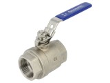Supapă cu bilă Oțel AISI 316 PTFE 150mm - PNEUMAT