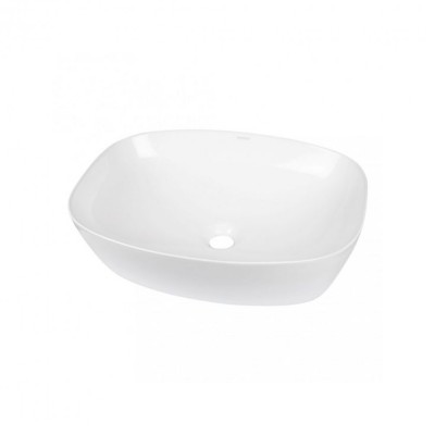 Lavoar ceramic KR-640 cu design 51x39,5x14 cm, alb foto